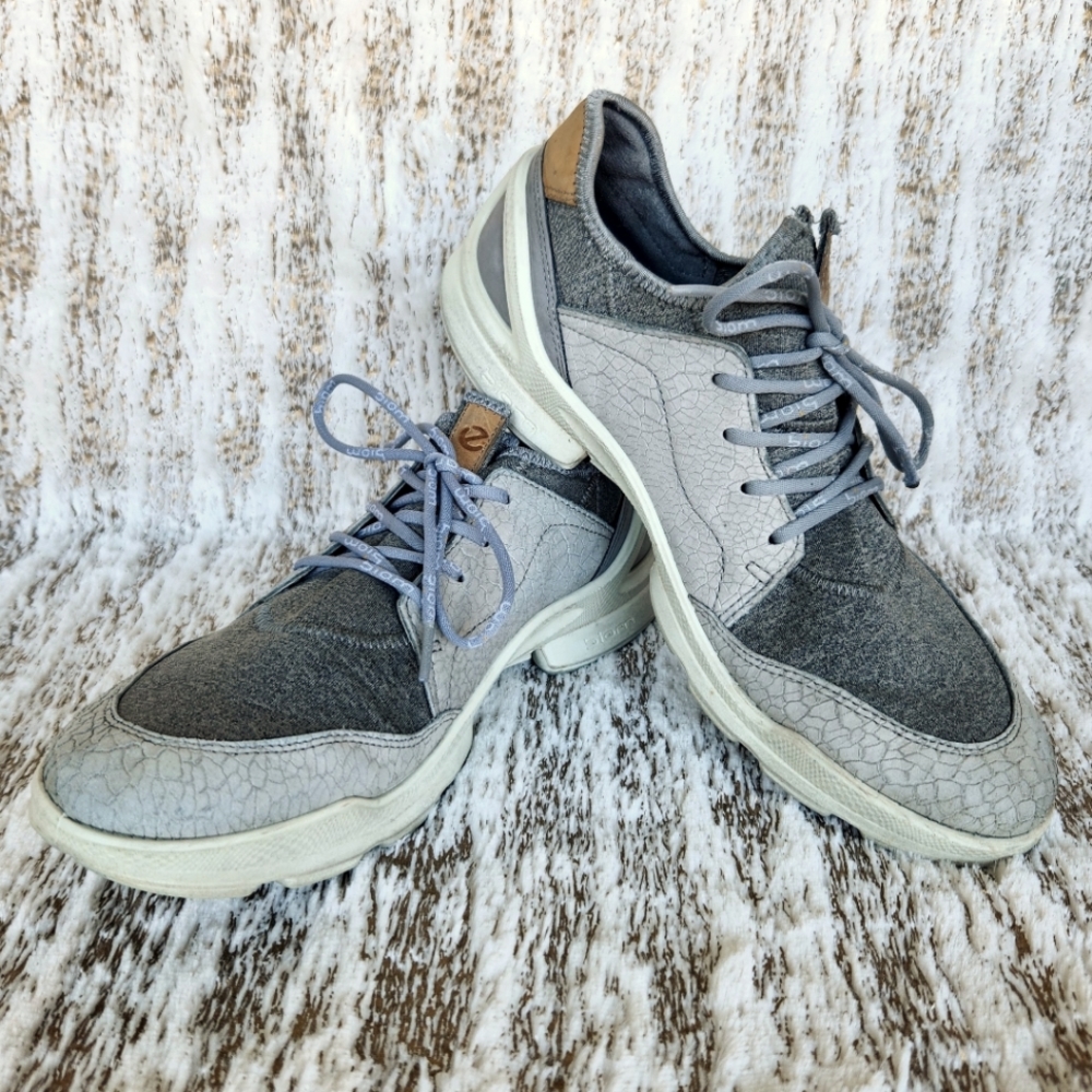 Ecco "Wild Dove Biom" Outdoor Hiking Running Sneakers Grey Gray | Size 10, 41EU - Picture 2 of 12